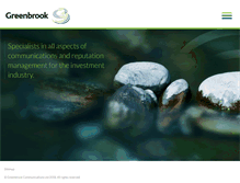 Tablet Screenshot of greenbrookpr.com